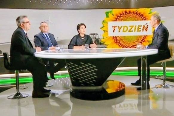 O kondycji roślin na polach w kontekście trwającej zimy oraz o sytuacji na rynku rolnym w programie TVP Tydzień